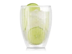 Clearance Bodum Lote 2 Vasos Doble Pared 32cl Pavina Rayados - Set 2 Vasos 12249-10