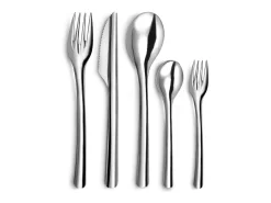 Best Amefa Lote de 48 tenedores reutilizables y reciclables Slim2 por