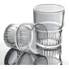 Duralex Vaso^Lote de 4 Vasos Apilables 20 cl - Vidrio Templado Resistente a Golpes - Fabricado en Francia