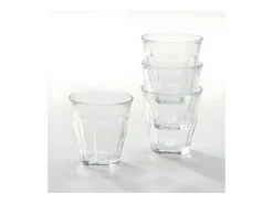 Lote de 6 vasos Picardie Duralex 13 cl - Vidrios templados resistentes a golpes y cambios de temperatura