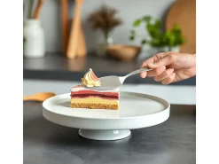 Lou Laguiole Jet - Espátula para tarta contemporánea de acero inoxidable espejo