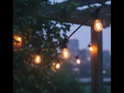 Lumisky Guirnalda Luminosa^Luces de cadena conectables E27 5M LINK ME Negro
