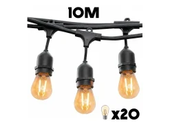 Luces de cadena E27 10M MAFY