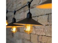 Luces solares de cadena híbridas 6M VINTY
