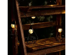 Lumisky Guirnalda Luminosa^Luces solares de cadena 3.9M MILY Negro