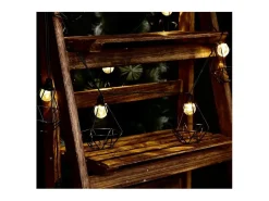 Lumisky Guirnalda Luminosa^Luces solares de cadena 3.9M MILY Negro