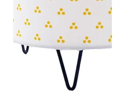 Sauthon Lámpara De Mesa^Luminaria de algodón Blanco