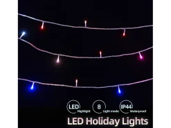 100M 600 LED Guirlande lumineuse Carnaval Mariage Extérieur Intérieur Jardin Éclairage, Multicolore Blanco