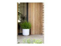 Maceta - Graphit'Up - Redonda - Blanco lima - 67 L