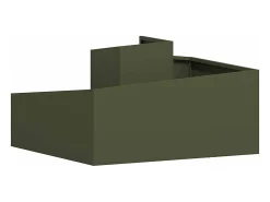 Best Maceta para Jardín | Jardinera | Macetero oliva 80 x 80 x 50 cm Verde