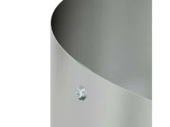Sale Maceta para Jardín | Jardinera | Macetero 80 x 80 x 20 cm Acero galvanizado Plateado