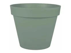 Maceta redonda - PLÁSTICO Ø 48 x 39 cm - 43 L - Verde laurel