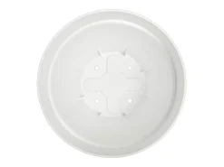 ELHO Macetero^Maceta VIBIA Redonda - Depósito de Plástico - Ø 40 - Blanco