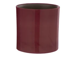 Macetero de cerámica Fucsia 16.5x16.5x16.5 cm