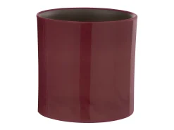 J-Line Macetero^Macetero de cerámica 14.5x14.5x14.5 cm Fucsia