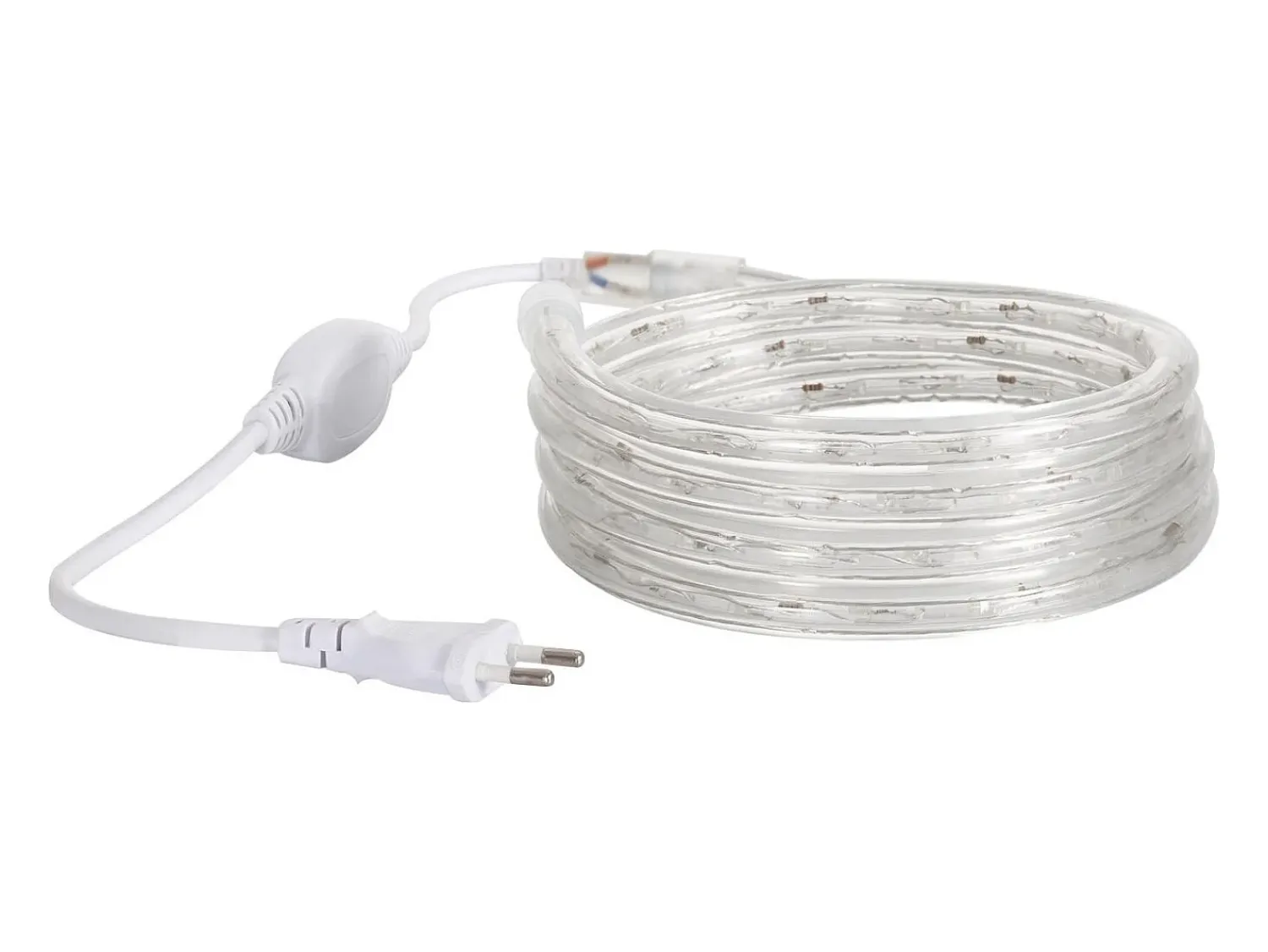 Hot Ledkia Manguera LED Redonda 220V AC 36 LED/m Cálido IP65 a Medida Corte cada 100 cm 1 m Blanco