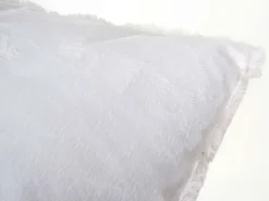 MCW Ropa De Cama^Manta + cojín decorativo nieve (2 piezas) Blanco
