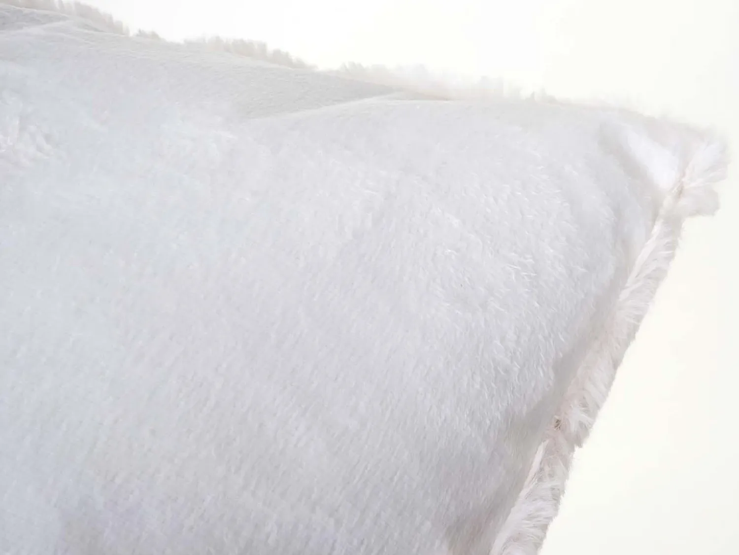 MCW Ropa De Cama^Manta + cojín decorativo nieve (2 piezas) Blanco