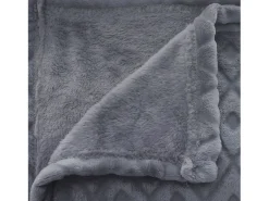 Atmosphera Ropa De Casa^Manta Plaid Winter Rhombus (230 x 180 cm) Gris