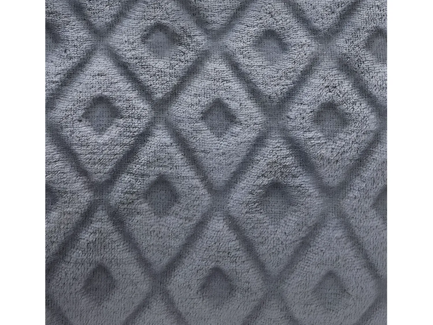 Atmosphera Ropa De Casa^Manta Plaid Winter Rhombus (230 x 180 cm) Gris
