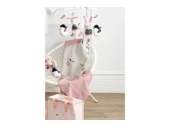 Sauthon Ropa De Cama^Manta de punto de algodón 100x80cm Rosa