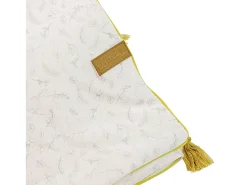 Ropa De Cama^Manta doble cara Leafy Bunny Marfil