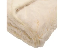 Ropa De Cama^Manta nieve doble Microsuave Marfil