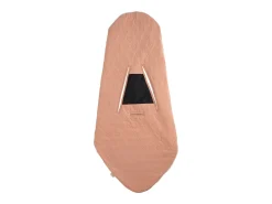 Best Sauthon Manta nómada con capucha de algodón acolchado Rosa
