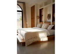 Bazar Bizar Ropa De Casa^Manta para Cama Gypsy - Natural Color natural claro