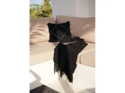 Bazar Bizar Ropa De Casa^Manta Para Cama Gypsy - Negro