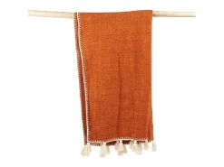 Manta para Cama Stitch - Terracota
