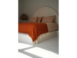 Manta para Cama Stitch - Terracota