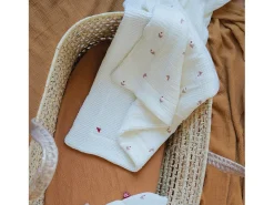 Manta reversible Love para bebé
