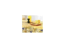 Promo Linge Mantel Antimanchas Rectangular Provenzal Poliéster Glicina 150 x 300 cm Amarillo