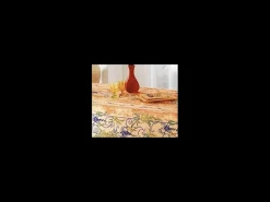 Online Promo Linge Mantel Provenzal rectangular antimanchas Poliéster glicina 150 x 300 cm Naranja