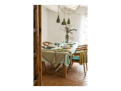 Winkler Mantelería^Mantel reciclado Grace lo 140 x 250 cm Camel