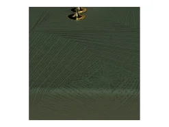 Mantel redondo antimanchas diámetro 180 cm LUXURY verde, por Soleil d'Ocre