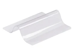 Best Mantel SucceBuy Protector de Mesa en PVC 30 X 30 CM, Protector de Escritorio en Plástico 0.15CM de Grosor Transparente