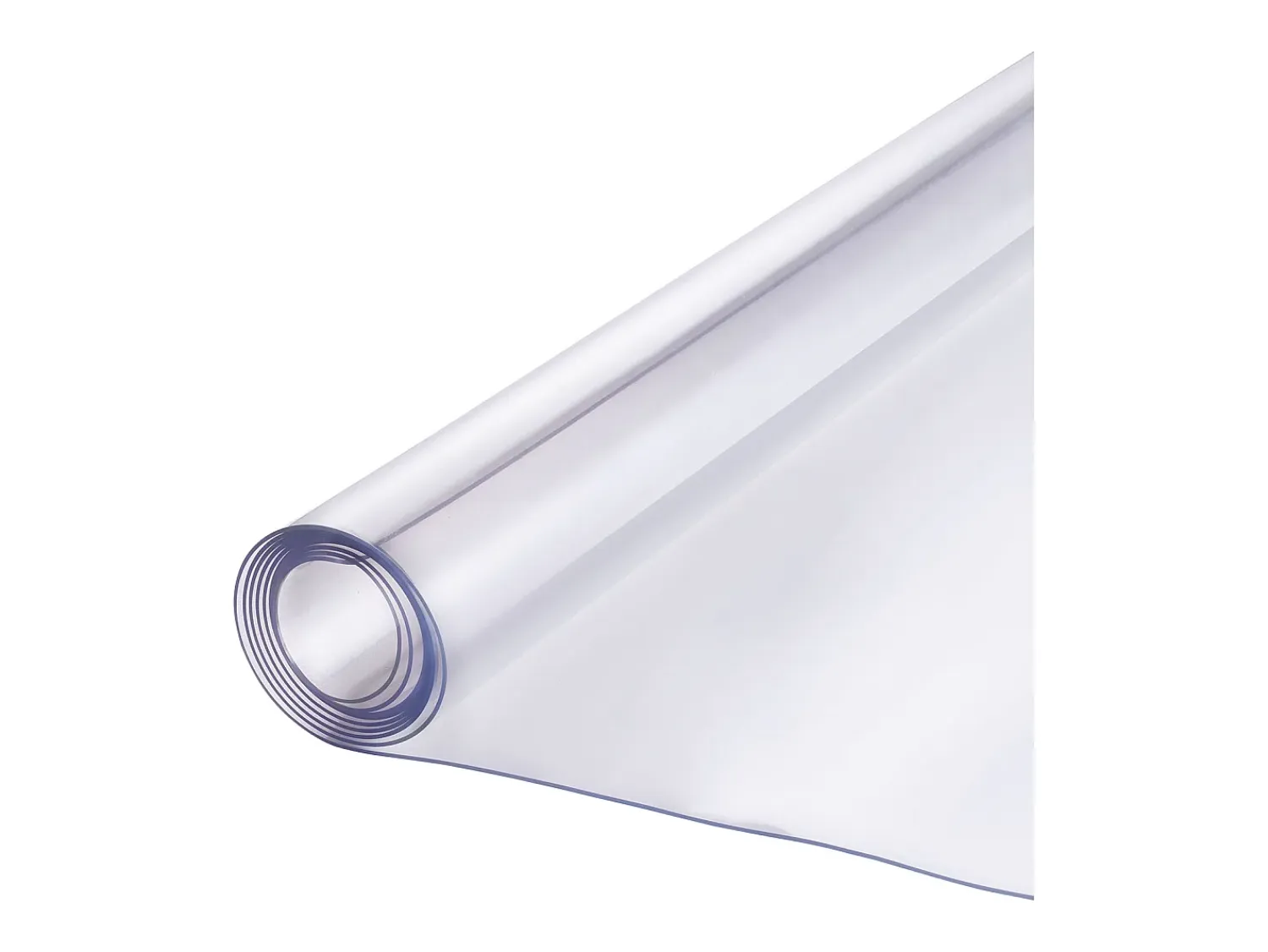 Discount Mantel SucceBuy Protector de Mesa en PVC 137 X 137 CM, Protector de Escritorio en Plástico 0.2CM de Grosor Transparente