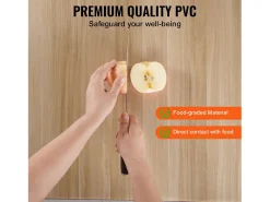 Discount Mantel SucceBuy Protector de Mesa de PVC, 61 x 122 cm, Tapete de Escritorio de Plástico Esmerilado, 1,5 mm de Grosor Transparente