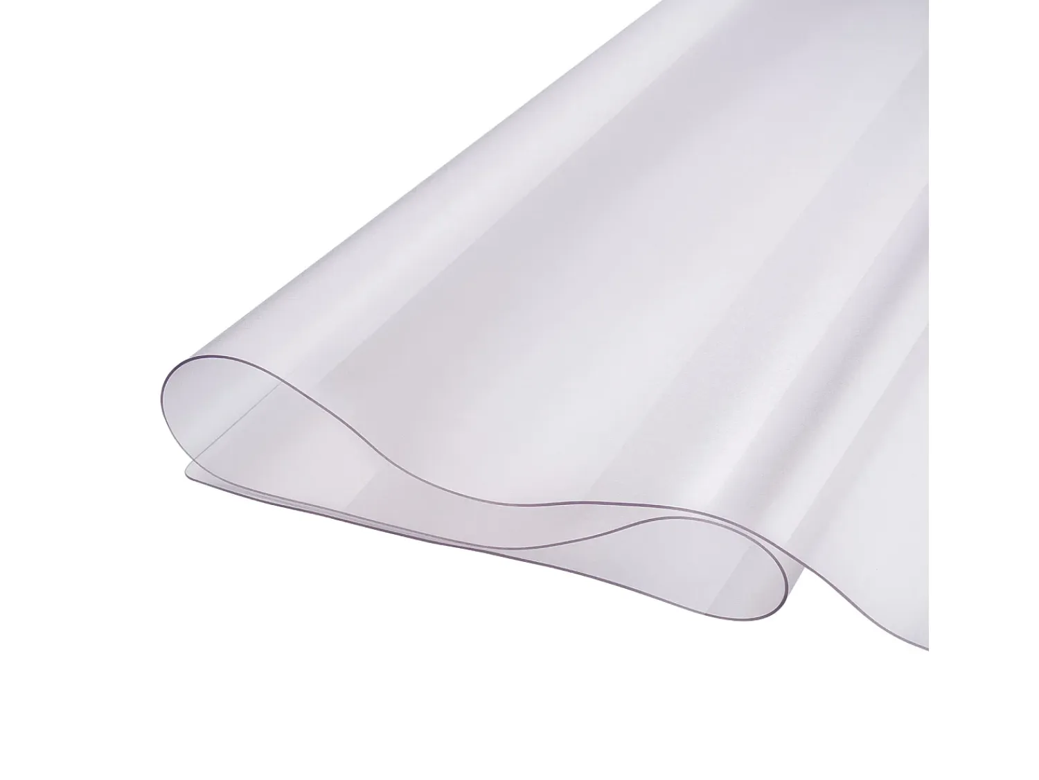 Discount Mantel SucceBuy Protector de Mesa de PVC, 61 x 122 cm, Tapete de Escritorio de Plástico Esmerilado, 1,5 mm de Grosor Transparente