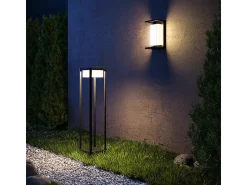 Clearance Maytoni Baker Street Baliza exterior LED integrada Baker Street IP65 negra IP65 Negro