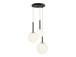 New Maytoni Basic form Basic Form Modern Lámpara de techo colgante de 3 luces en racimo mate E14 Negro