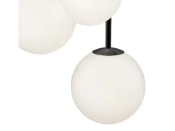 New Maytoni Basic form Basic Form Modern Lámpara de techo colgante de 3 luces en racimo mate E14 Negro