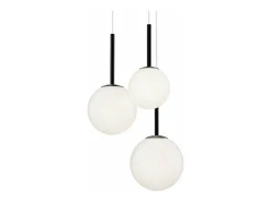 New Maytoni Basic form Basic Form Modern Lámpara de techo colgante de 3 luces en racimo mate E14 Negro