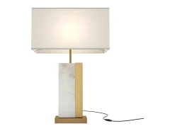 Clearance Maytoni Bianco Sobremesa Moderna Pantalla Latón E27 Camel
