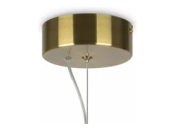 Outlet Maytoni Collar Moderna lámpara de techo colgante LED integrada dorada 3000K Dorado