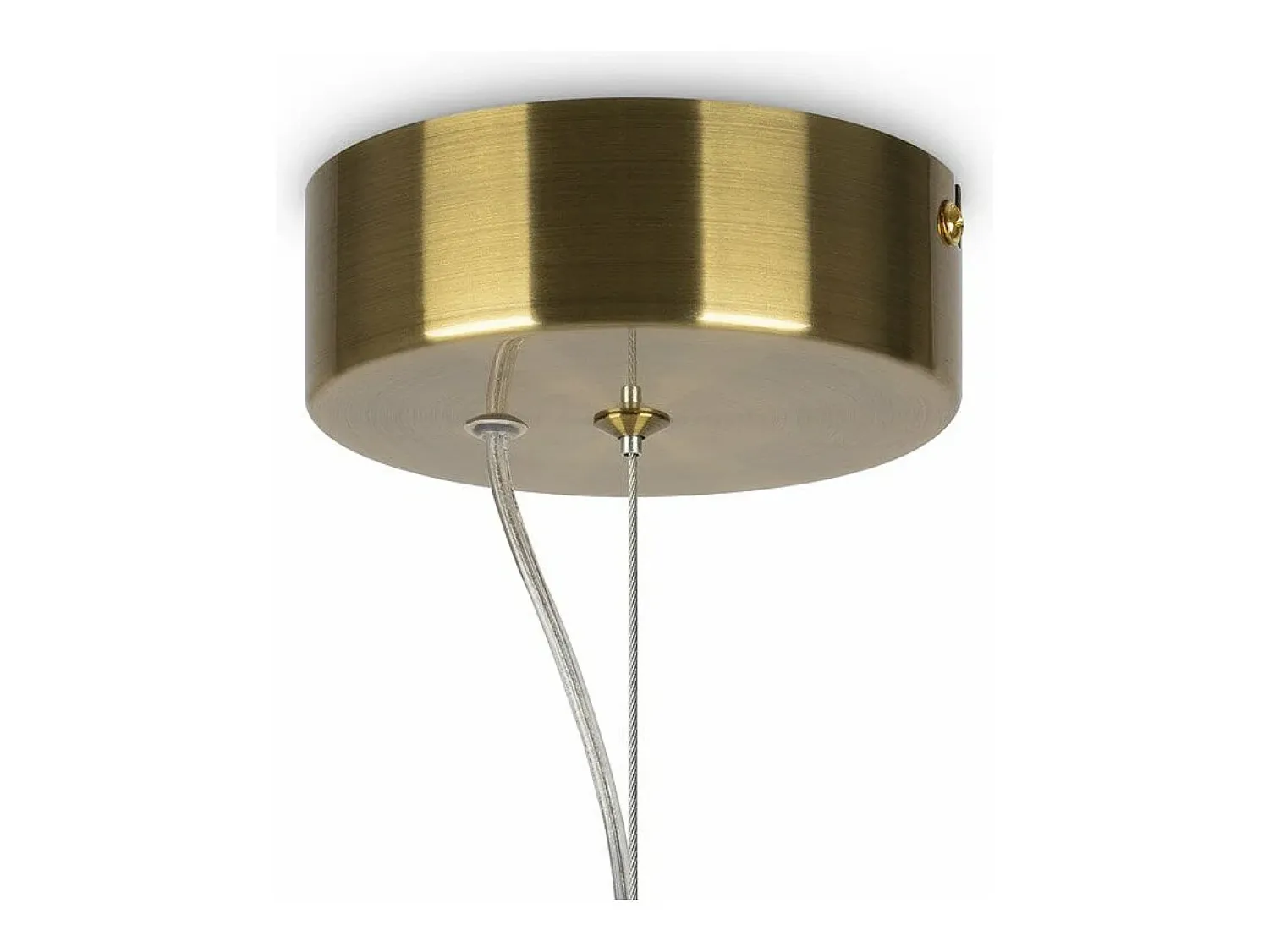 Outlet Maytoni Collar Moderna lámpara de techo colgante LED integrada dorada 3000K Dorado