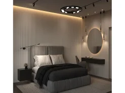 Hot Maytoni Fad Moderna lámpara de techo colgante LED negra integrada Fad Negro