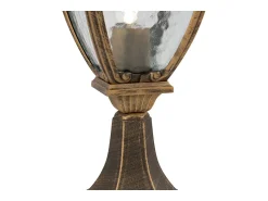 Sale Maytoni Fleur Pedestal exterior con dorado, IP44 Negro